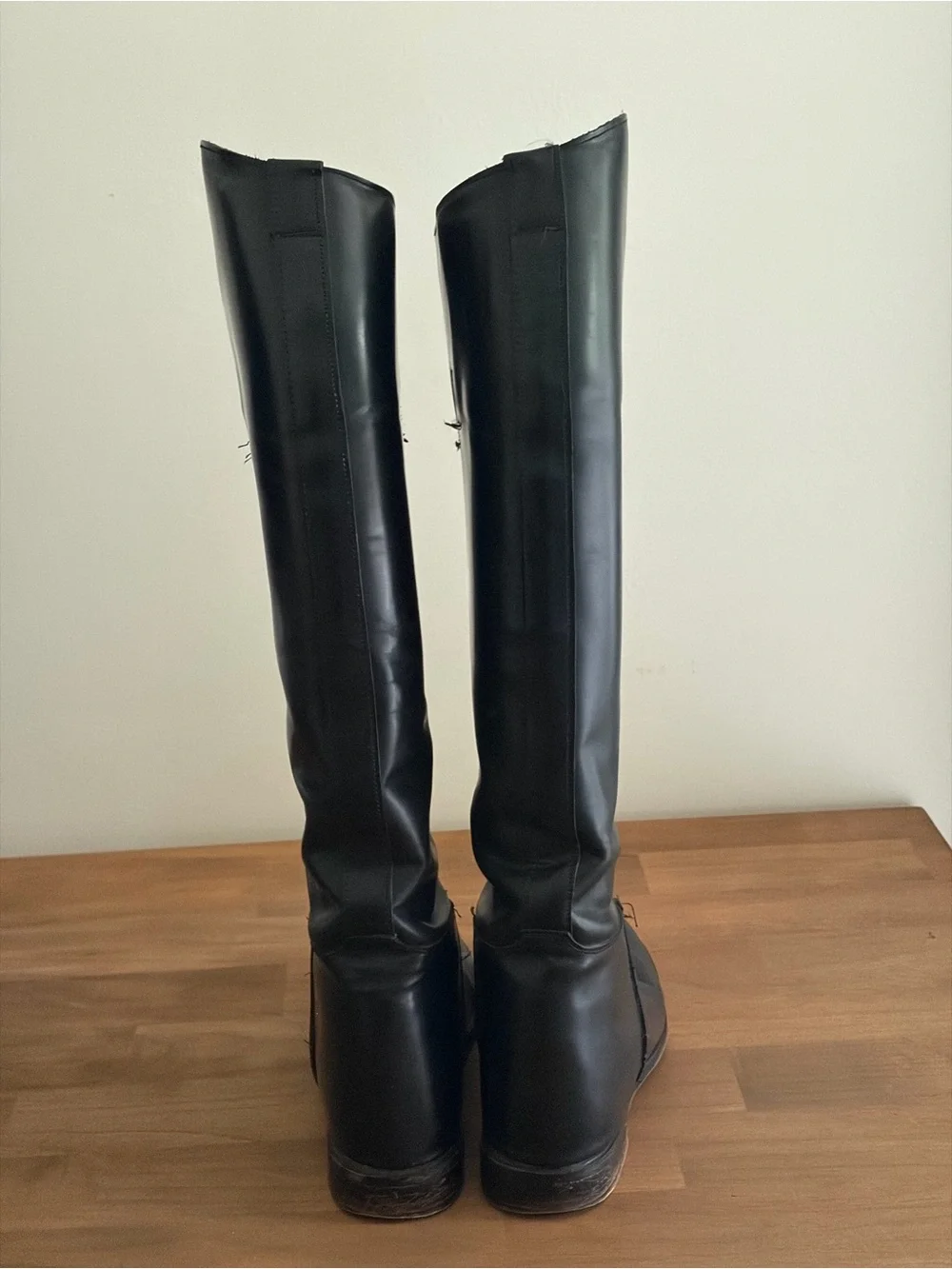 Colt Cromwell Boston MA Vintage Black Leather Equestrian Riding Boots Size 6